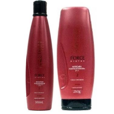 Imagem de Kit Aneethun Shampoo e Mascara Force System