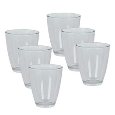 Imagem de Copos para Caipirinha Água Sucos Jogo com 6 Unidades 335ml cada 9x11cm.