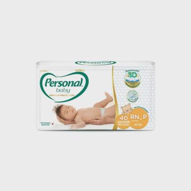 Imagem de Fralda Descartável Personal Baby Premium Protection 3D Mega P 40 Unidades