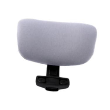 Imagem de WeiLaiKeQi Chance de cadeira de escritório, repouso na cabeça, acessório de cadeira executiva do escritório em casa, fácil instalação de travesseiro ergonômico, Preto Cinza