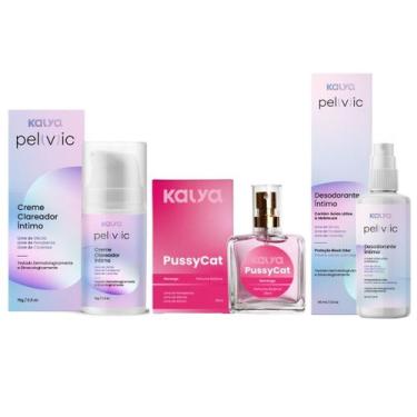 Imagem de Creme Clareador Virilha Deso Íntimo Perfume Calcinha Morango - Kalya