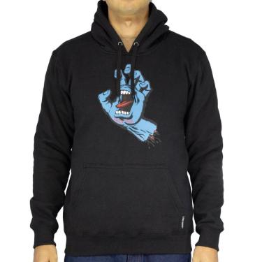 Imagem de Blusa Canguru Santa Cruz Screaming Hand Masculino-Masculino