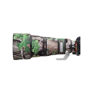 Imagem de Capa de lente para Sony FE 300 mm F/2.8 GM OSS camuflagem capa de proteção para lente de câmera (cor #camuflagem folha verde - à prova d'água) capa de chuva