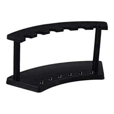 Imagem de Wswqop Pen Stand Stand Pen Holder Organizer Makeup Brush Rack para showcase Craft Shows, Preto