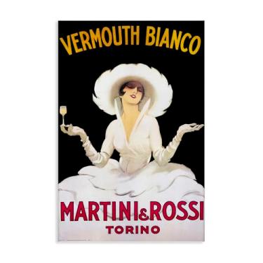 Imagem de Stupell Industries Vermute Vintage Lady Advertisement Canvas Wall Art, design por Marcus Jules, 61 x 91 cm