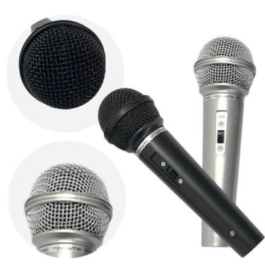 Imagem de Kit com 2 Microfones Dinâmicos Cardioides - Qualidade Profissional - T