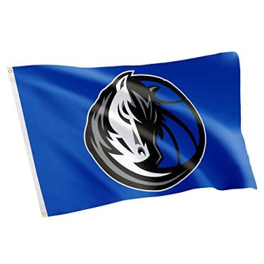 Imagem de Desert Cactus Bandeira do Dallas Mavericks NBA 100% poliéster interior exterior 0,9x1,5 m National Basketball Association Team Flags (bandeira #1)