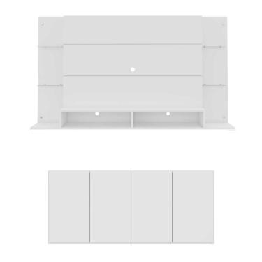 Imagem de Conjunto Sala De Estar Painel Tv 60´´ e Aparador Helena