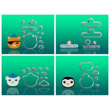Imagem de Cortador Kit Octonautas 4 Modelos Tamanho 5Cm