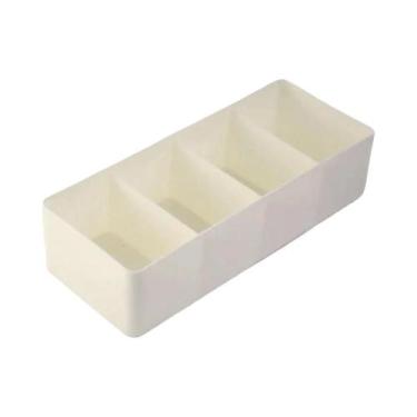 Imagem de Caixa De Armazenamento De Mesa Com Divisória Destacável, Organizador D