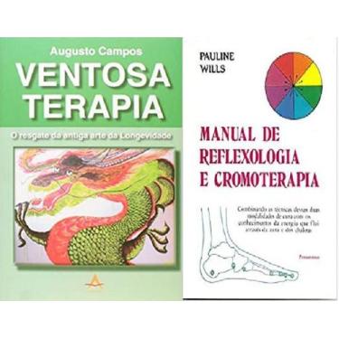 Imagem de Kit 2 Livros Ventosa Terapia + Manual De Reflexologia - Andreoli