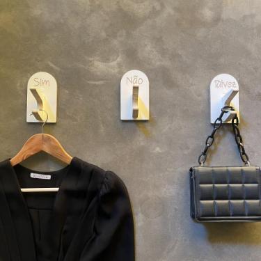 Imagem de 6 Ganchos Provador de loja roupas boho premium capela arco - Souvenir 