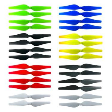 Imagem de 28PCS 7Sets Propellers for DJI Tello RC Quadcopter Spare Parts Drone Blades 7Colors