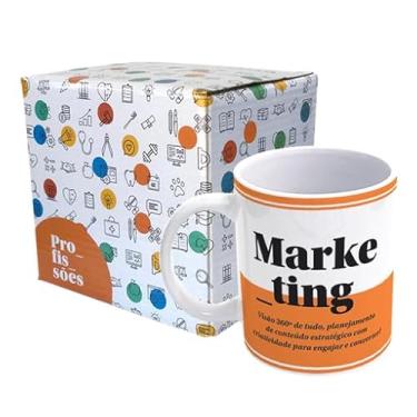 Imagem de Caneca De Porcelana Profissões - Marketing