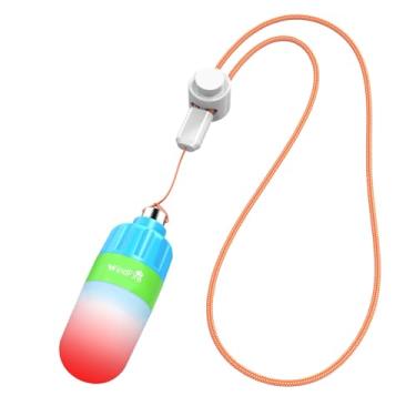 Imagem de WINDFIRE Luz De Sinalização Mergulho Noturno, Piscante, Mini Farol Tanque Alta Visibilidade Com Modos Constantes Para Subaquático (Vermelha)