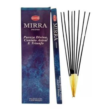 Imagem de Incenso Indiano de Mirra para Aromatização e Espiritualidade, Kit com 12 Unidades