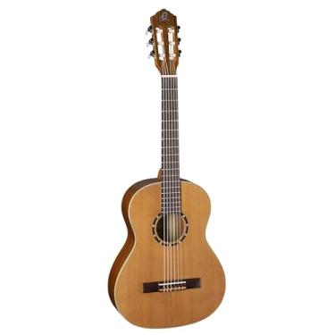 Imagem de Ortega Guitars Guitarra clássica de nylon com bolsa 6 cordas Family Series 3/4, direita, cedro Top-Natural-Cetim, (R122-3/4)
