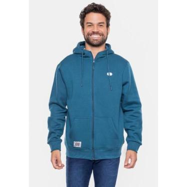 Imagem de Moletom Ecko Fashion Basic Azul Masculino Casual, Azul, G