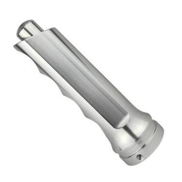 Imagem de Manopla Freio de mão universal esportivo Alumínio Cinza - Estilo BR, C