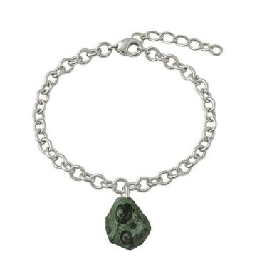 Imagem de Pulseira de Jaspe Kambaba - Cristal Natural, Prata 925
