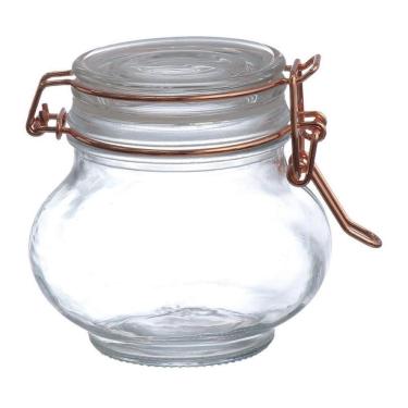 Imagem de Pote Hermético de Vidro com Tampa Clip 200ml- Hauskraft