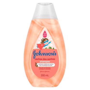 Imagem de Shampoo Para Cabelos Cacheados Johnson`s Baby 200ml