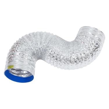 Imagem de ARTIBETTER Duto de exaustor flexível de alumínio, ventilação ajustável de 99,37 x 16,25 cm, design de quatro camadas para extração eficiente de cozinha e ar fresco