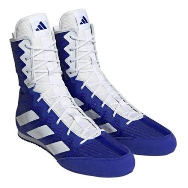 Imagem de Sapatilha de Boxe adidas HOG 4 BOOTS HP9612 Azul/Branco, 45-46