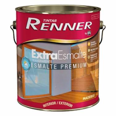 Imagem de Esmalte Brilhante Extra Renner Transparente 3,6l Madeiras Em Geral