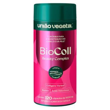 Imagem de BioColl Beaulty Complex - Colágeno Verisol, Biotina, Ácido Hialurônico - 120 cápsulas