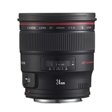 Imagem de Canon Ef 24Mm F / .4L Ii Lente De Grande Angular Usm - Fixo - 2750 B002, Preto 1