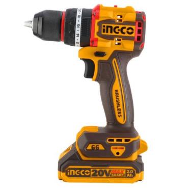 Imagem de Parafusadeira e furadeira com impacto 1/2 66n.m à bateria 20v cidli206