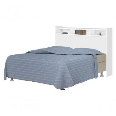 Imagem de Cabeceira Melissa Solteiro 0,88cm Branco - Cambel