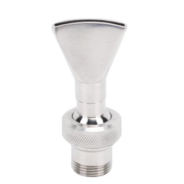 Imagem de Depisuta Bocal de Fonte Em Forma de Ventilador, Aspersor de água Plana de Aço Inoxidável Com Grande Tomada para Irrigação Rápida, Com Conexões de 3/4 de Polegada e 1/2 Polegada