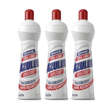 Imagem de Tira Limo Start Azulim Anti Fungos Bactérias Cloro Kit 3, TiraLimo Ant