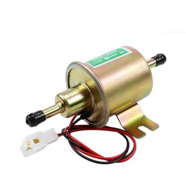 Imagem de Bomba de Combustível em Linha 12V Bomba de Combustível Elétrica de Baixa Pressão Gás Diesel HEP-02A
