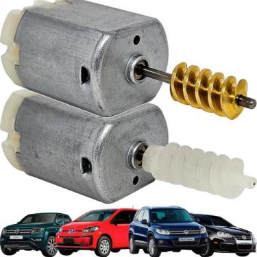 Imagem de Kit 2 Motor Fechadura Trava Eletrica Amarok Fox Crossfox - First-optio