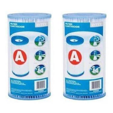 Imagem de Kit 02 Cartuchos Refil Tipo A Filtro Intex Bomba 2006 3785