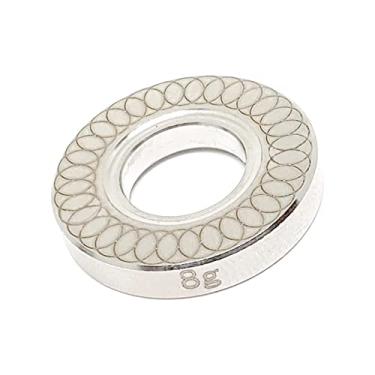 Imagem de oshhni de bilhar peso anel de aço inoxidável durável para acessórios de de treinamento de bilhar antiferrugem prático acabamento fino, 8g