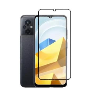 Imagem de Película De Vidro Anti Risco Temperada 3D 9D Para Xiaomi Poco M5 / Poco M5s (POCO M5 TELA 6.58)