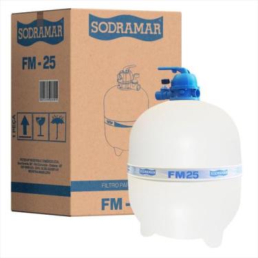 Imagem de Filtro Para Piscinas Até 78 Mil Litros Fm Sodramar, FM-25/19.000 L