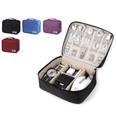 Imagem de Bolsa de Armazenamento Portátil Organizador - SHOP ALTERNATIVO, Preto