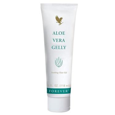 Imagem de Forever Living - Aloe Vera Gelly - Gel de Aloe puro para acalmar e hidratar a pele, sem manchas e de rápida absorção, vegano e sem glúten, 118 ml