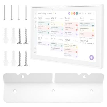 Imagem de Suporte de parede para Skylight calendário digital de 15 polegadas, sem parafuso e sem broca, suporte de metal – acessórios para calendário de claraboia, nível não inclui