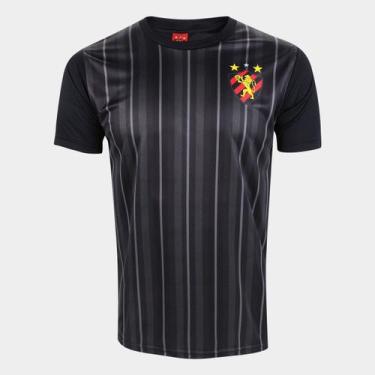 Imagem de Camisa Sport Recife Masculina - SPR, Preto, GG