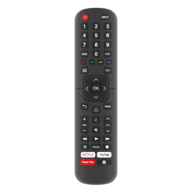 Imagem de AIDITIYMI Controle remoto de substituição ERF2F60G compatível com Smart TV LED Hisense HD Ready 32A56E 40A56E