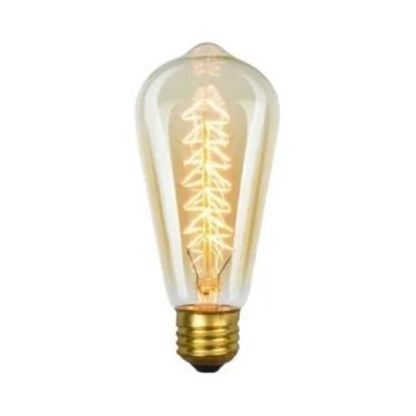 Imagem de Lâmpada Vintage Dimmable E27 Edison 40W AC 220V ST64 G80 G95 G125 T225