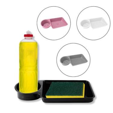 Imagem de Apoio Suporte Organizador Pia Louça Detergente Esponja Bucha - Arte Se