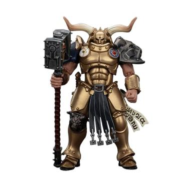 Imagem de JOYTOY Warhammer 1/18 Action Figure Age of Sigmar Stormcast Eternals The Blacktalons Rostus Oxenhammer 5.35in Mecha Joy Toy Collection Model
