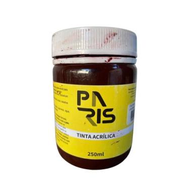 Imagem de Tinta Acrílica Artística Paris Premium Marrom Van Dick 250ml